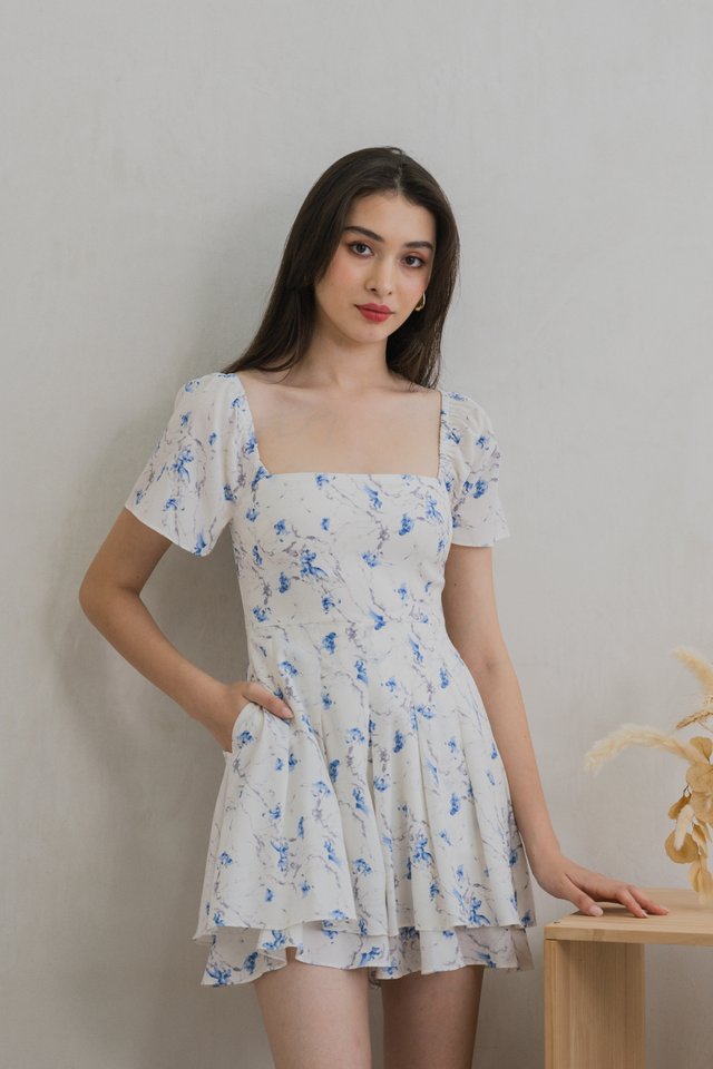 Aurora Pleated Romper