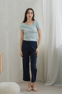Whitney Pocket Work Pants In Navy