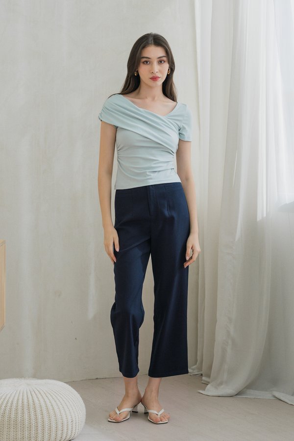 Whitney Pocket Work Pants In Navy