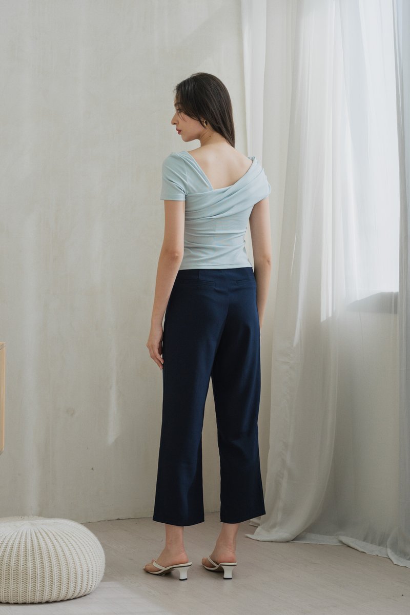 Whitney Pocket Work Pants In Navy