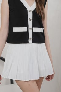 Kiro Pleated Skort In White