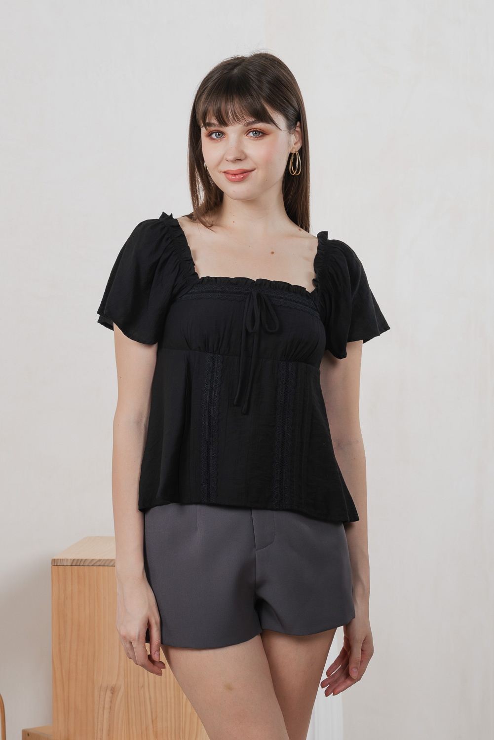トップス meltthelady neck ribbon tops meltthelady neck ribbon topsの通販はau PAY マーケット - 輸入雑貨の