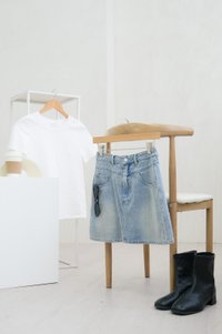 Summer Denim Skort (XS)