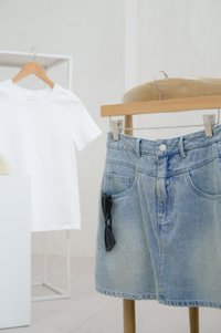 Summer Denim Skort (XS)