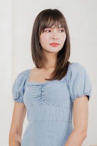 Univa Denim Sweetheart Dress