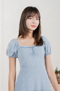 Univa Denim Sweetheart Dress