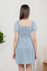 Univa Denim Sweetheart Dress
