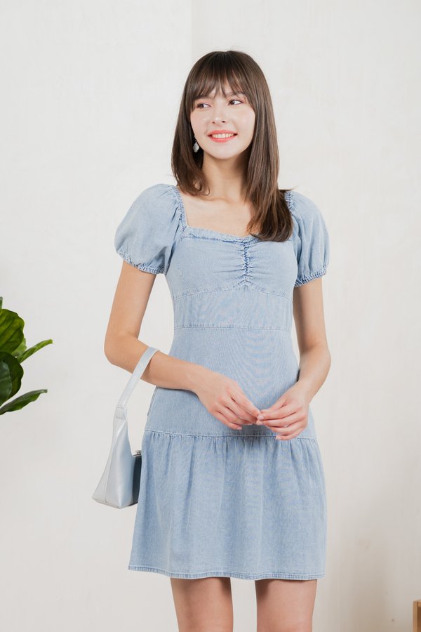 Univa Denim Sweetheart Dress