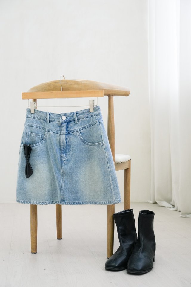 Summer Denim Skort