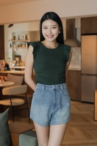 Holland Denim High Waisted Short (XS)