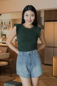 Holland Denim High Waisted Short (XS)