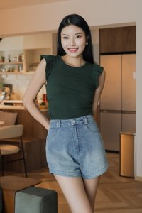 Holland Denim High Waisted Short (XS)