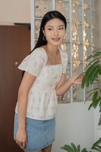 Empath Embroidery Ribbon Top