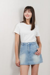 Constance Staple Denim Skort