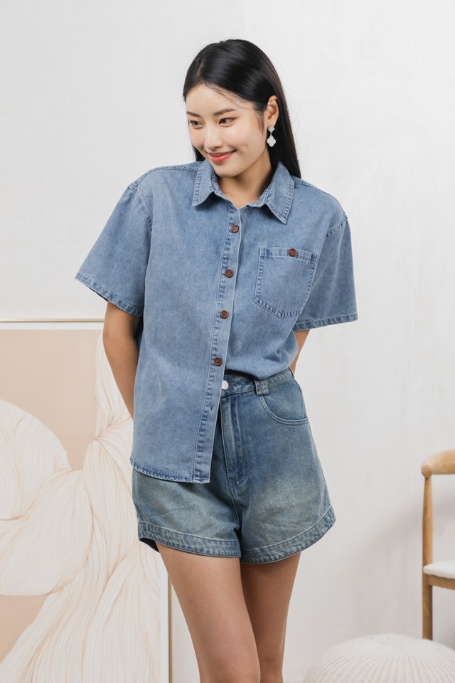 Dorothy Denim Relaxed Shirt