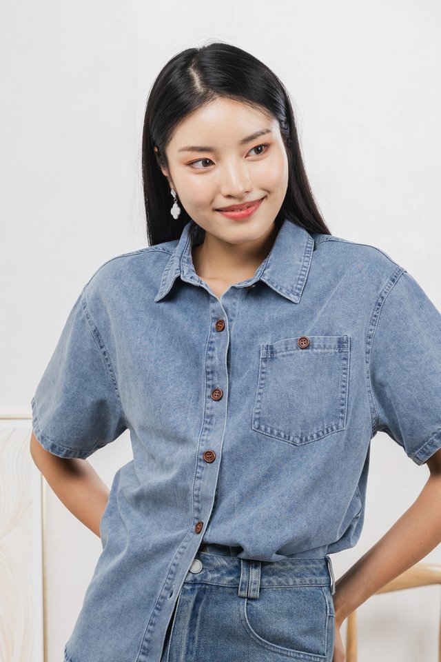 Dorothy Denim Relaxed Shirt