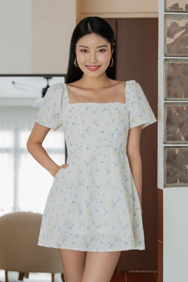 Linny Fleur Ribbons Dress Romper