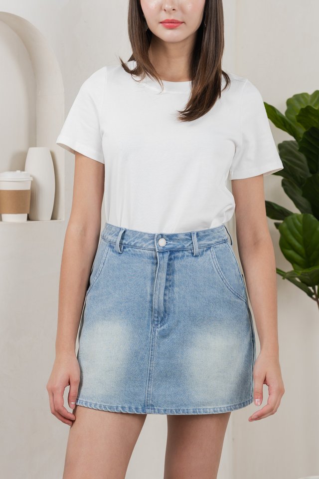 Constance Staple Denim Skort