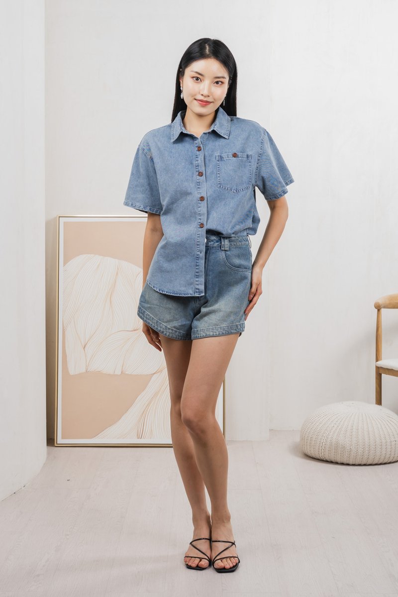 Dorothy Denim Relaxed Shirt