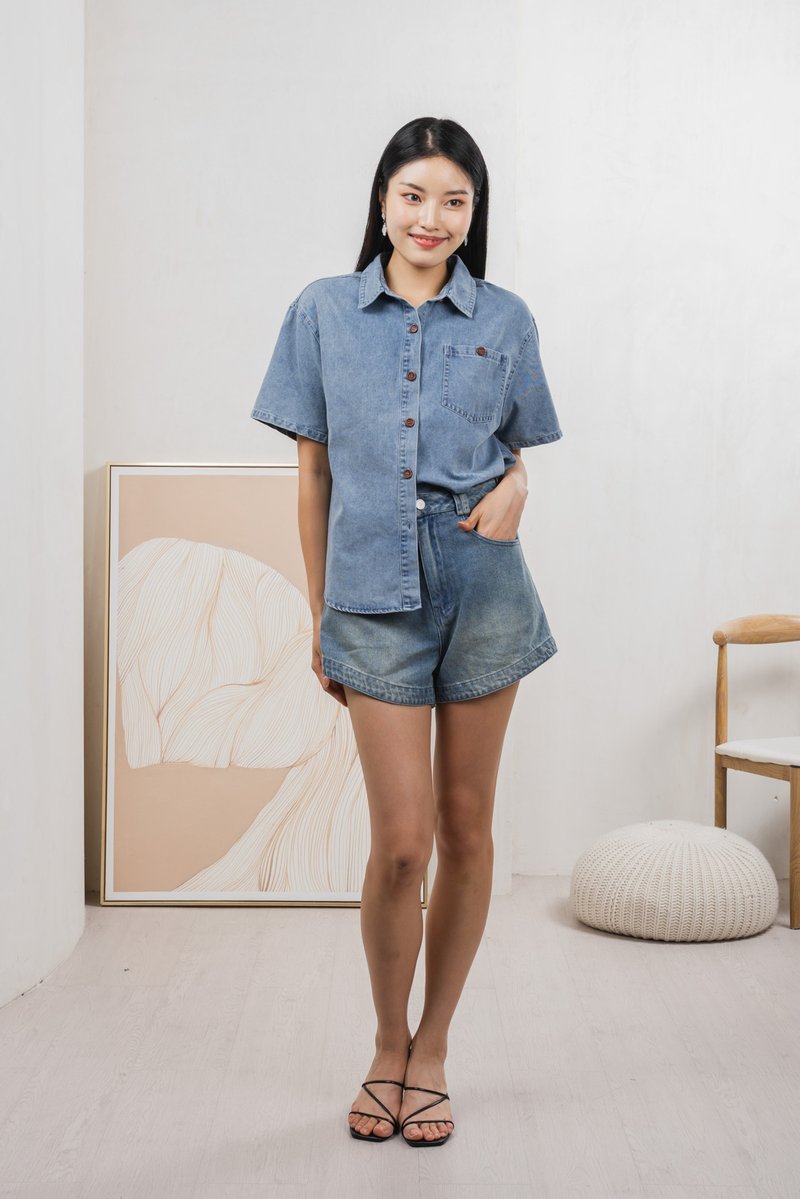 Dorothy Denim Relaxed Shirt