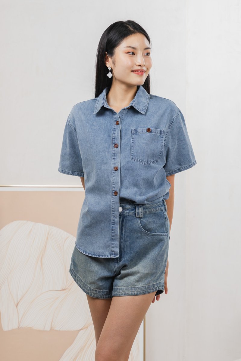 Dorothy Denim Relaxed Shirt