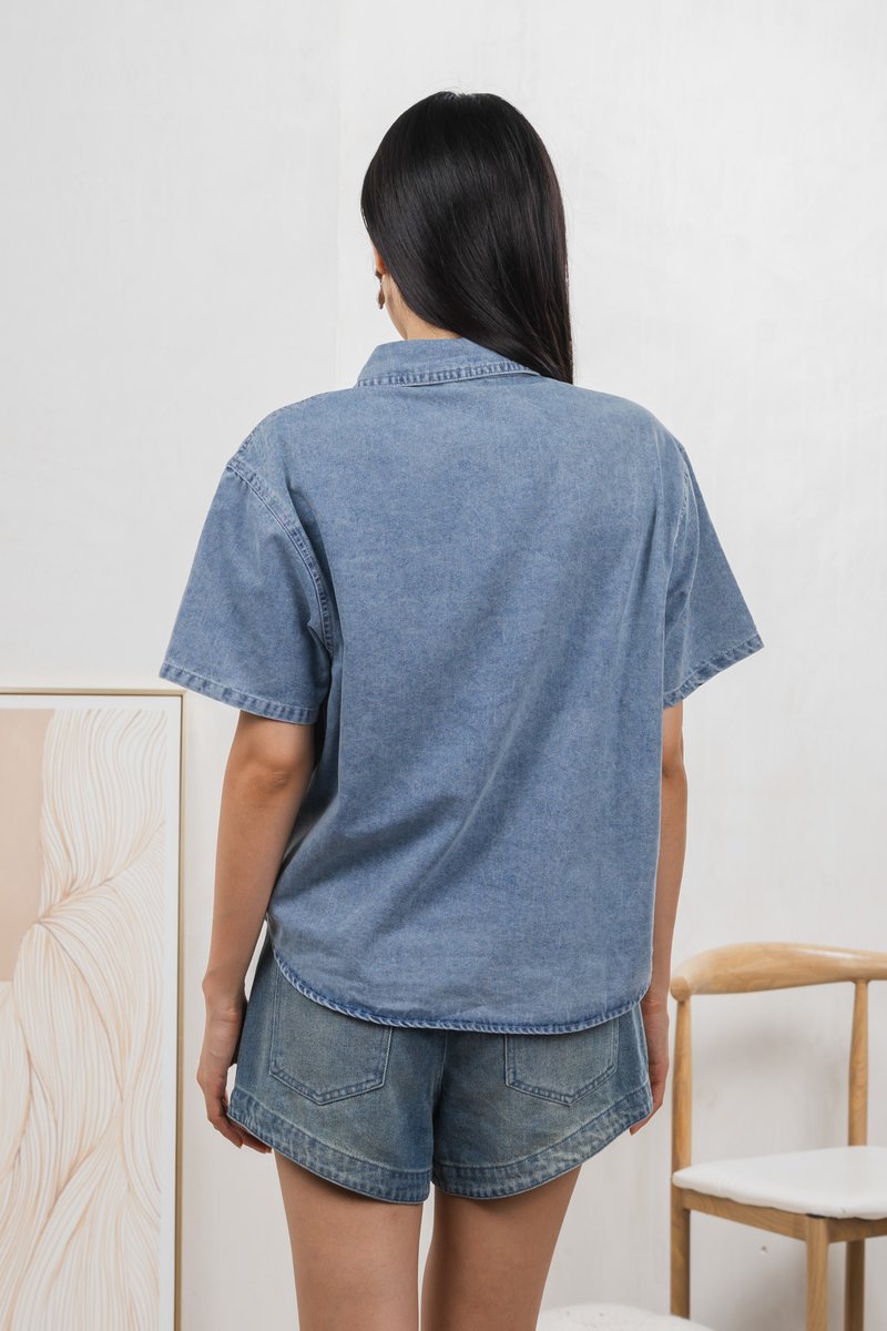 Dorothy Denim Relaxed Shirt