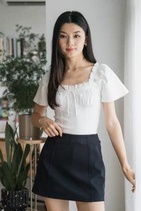 Walter Cotton Skort In Black