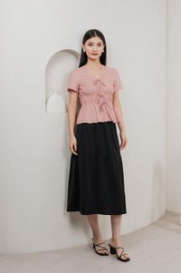 Smith Midi Skirt In Black