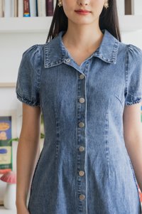 Dovie Denim Shirt Dress