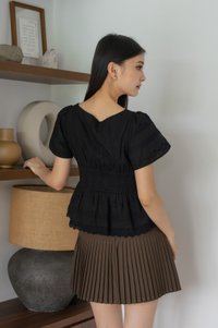 Legacy Pleated Work Skort In Cocoa