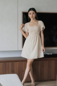 Betty Floral Smocked Dress