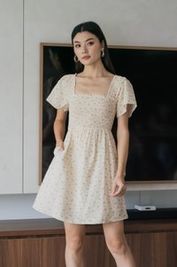 Betty Floral Smocked Dress