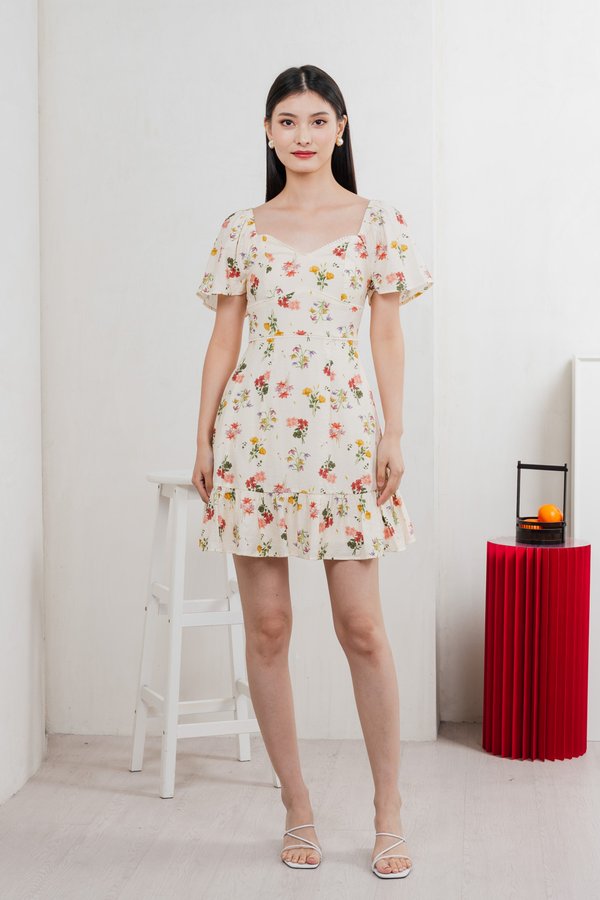 Beauty Garden Empire Dress