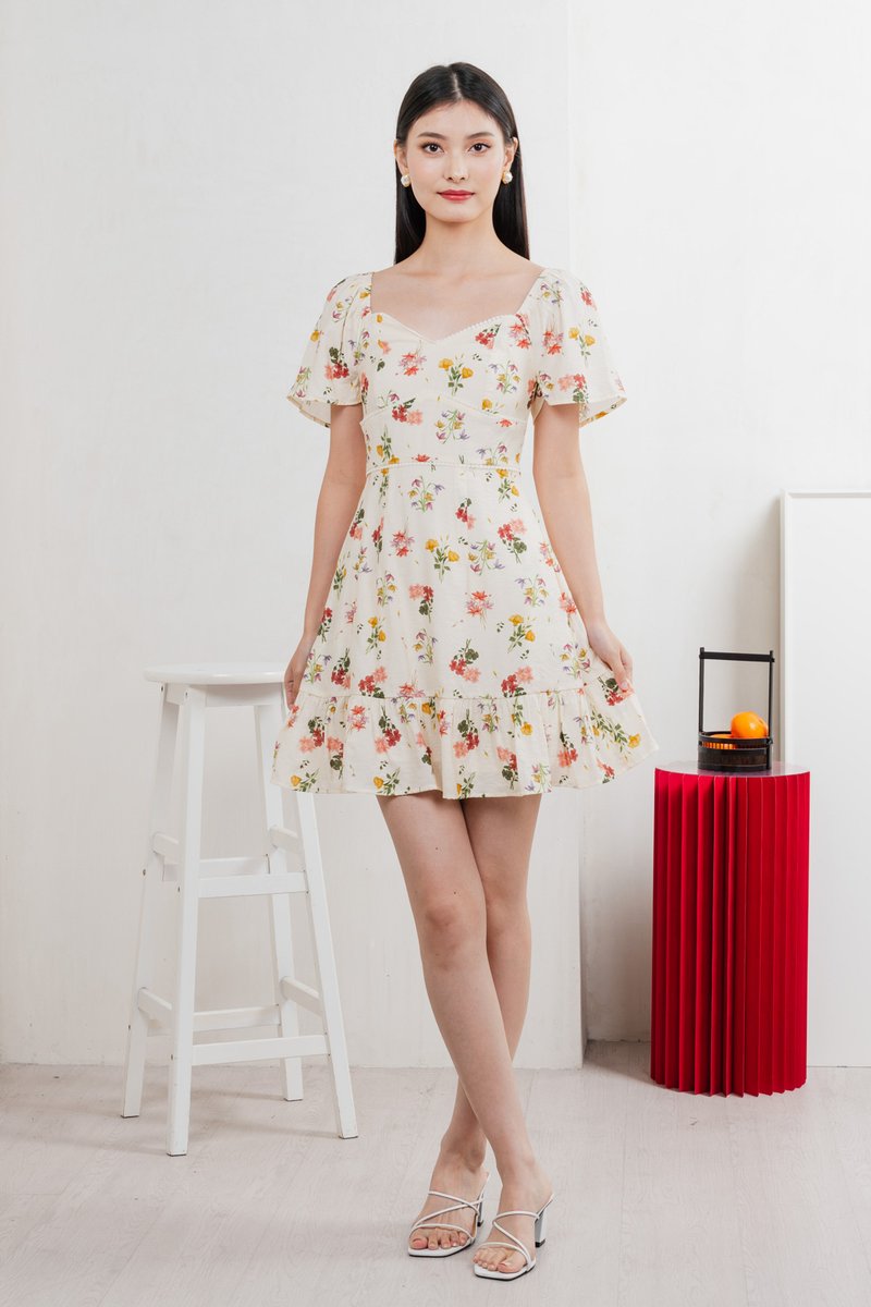 Beauty Garden Empire Dress