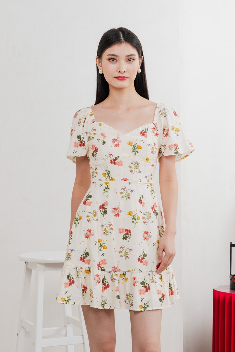 Beauty Garden Empire Dress