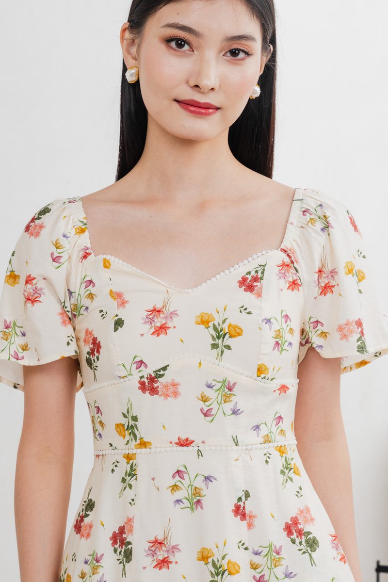Beauty Garden Empire Dress