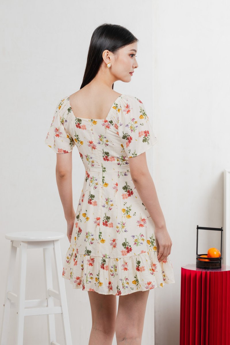 Beauty Garden Empire Dress