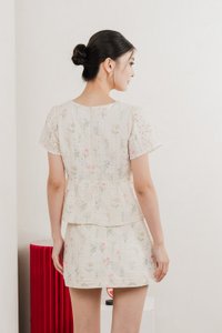 Spring Melody Babydoll Ribbon Top