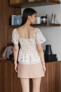 Honor Fleur Lace Top in White