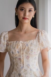 Wonder Ruched Ribbon Top