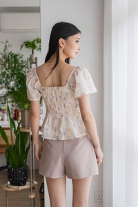 Wonder Ruched Ribbon Top