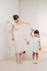 Spring Melody Eyelet Kids Dress