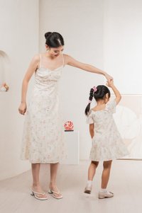 Spring Melody Eyelet Kids Dress