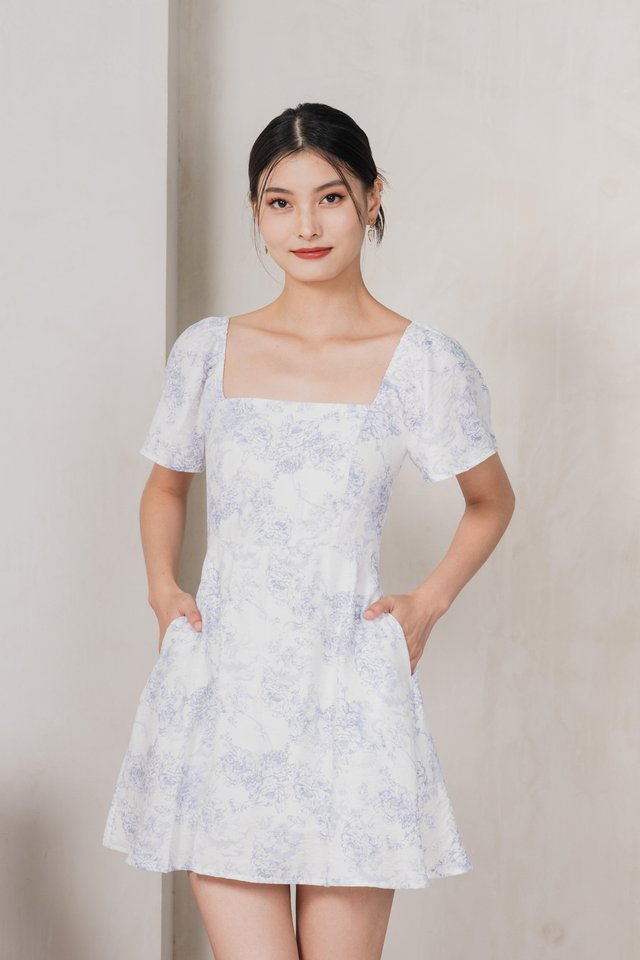 Beam Toile Dress Romper