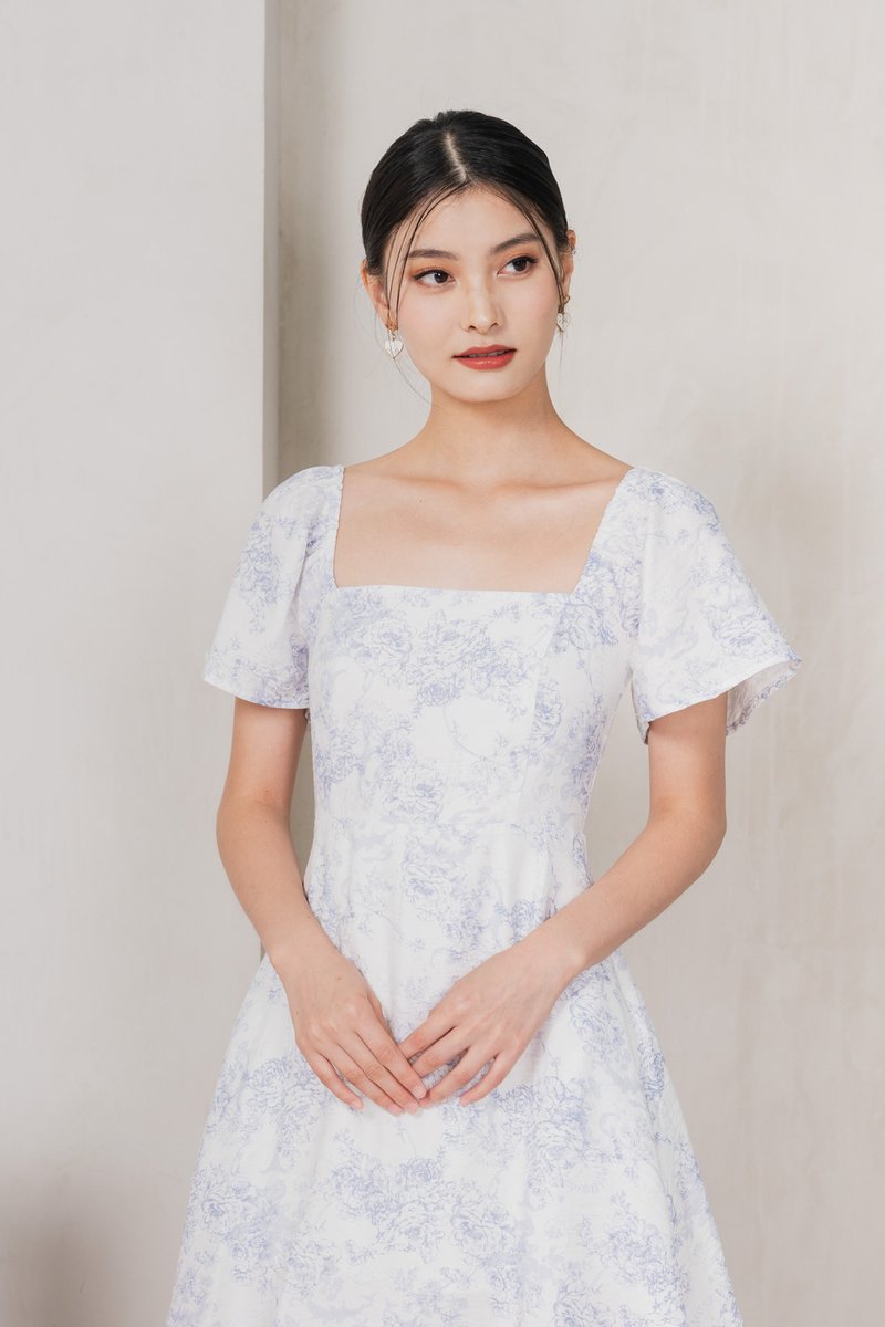 Beam Toile Dress Romper