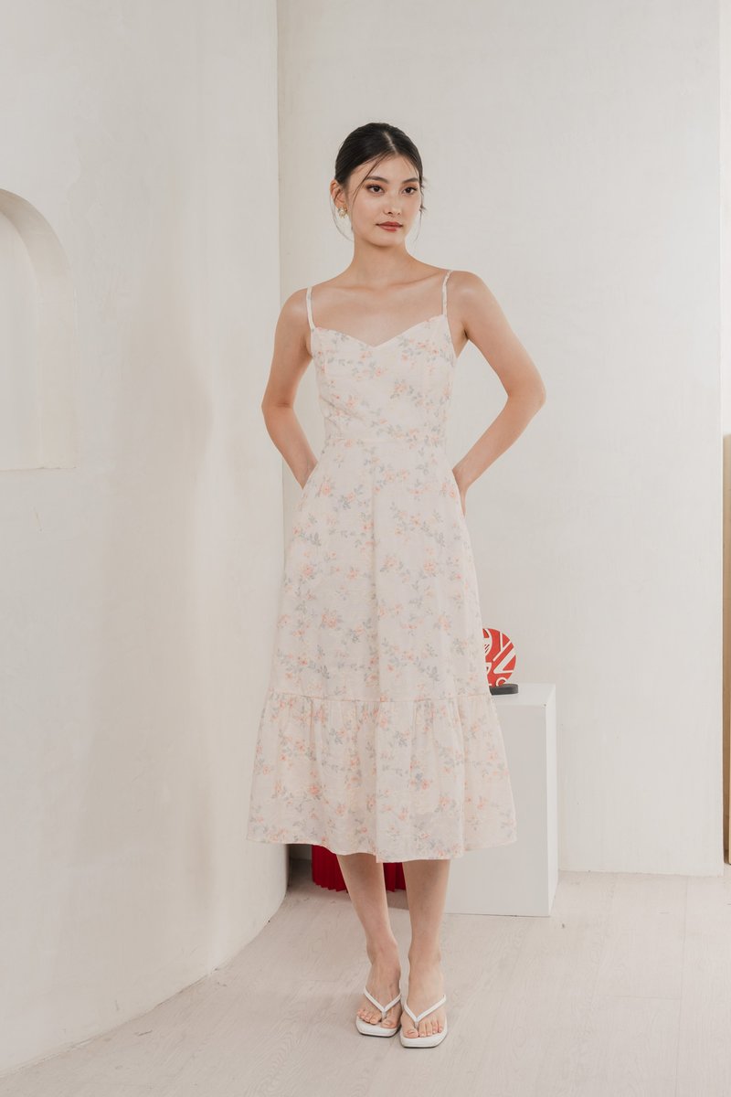 Sanctuary Fleur Camisole Maxi Dress In Florals