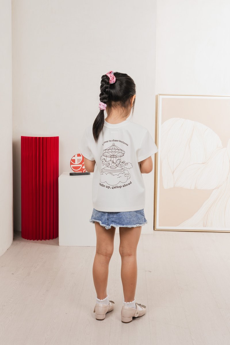 Saddle Up Unisex Kids Tee
