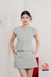 Isla Premium Skort In Tiffany
