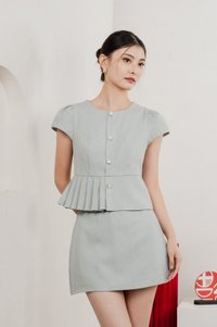 Isla Premium Skort In Tiffany