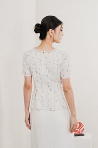 Mathiola Embroidery Lace Top